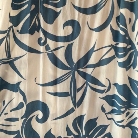 KALAHEO ALOHA HAWAIIAN DRESS LOVELY MONSTERA JASMINE FLOWER MADE IN HAWAII NEW L - Picture 7 of 16